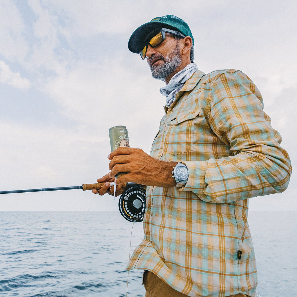 HOWLER BROTHERS H Bar B TECH LONGSLEEVE SHIRT