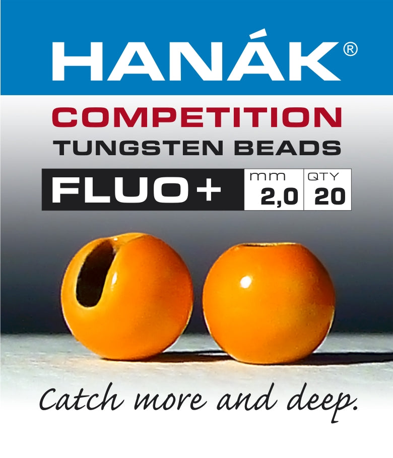 HANAK SLOTTED TUNGSTEN BEADS - LARGE SIZES