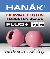HANAK TUNGSTEN SLOTTED BEADS