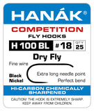 HANAK BARBLESS DRY FLY HOOKS