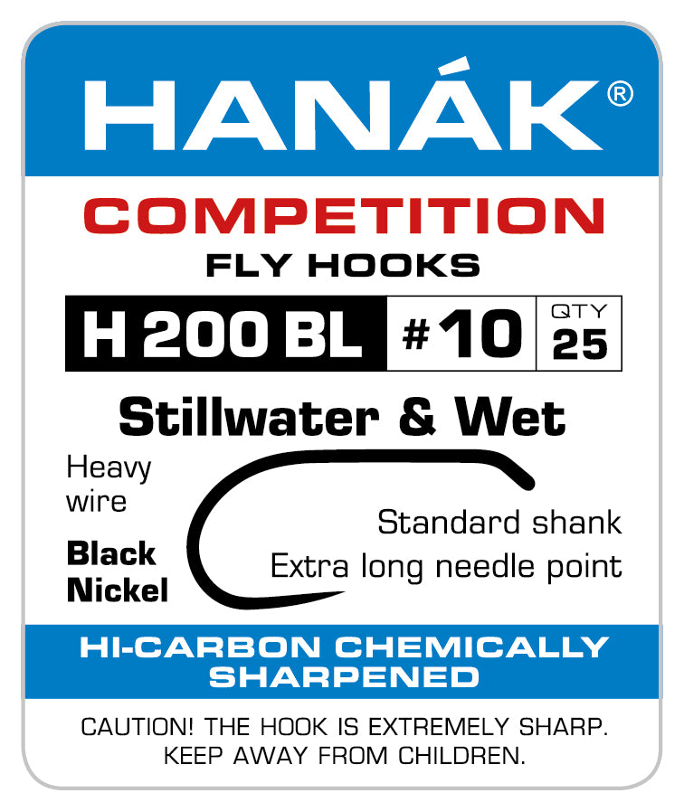 HANAK WET BARBLESS HOOKS