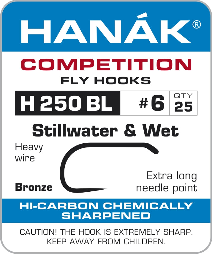 HANAK WET BARBLESS HOOKS