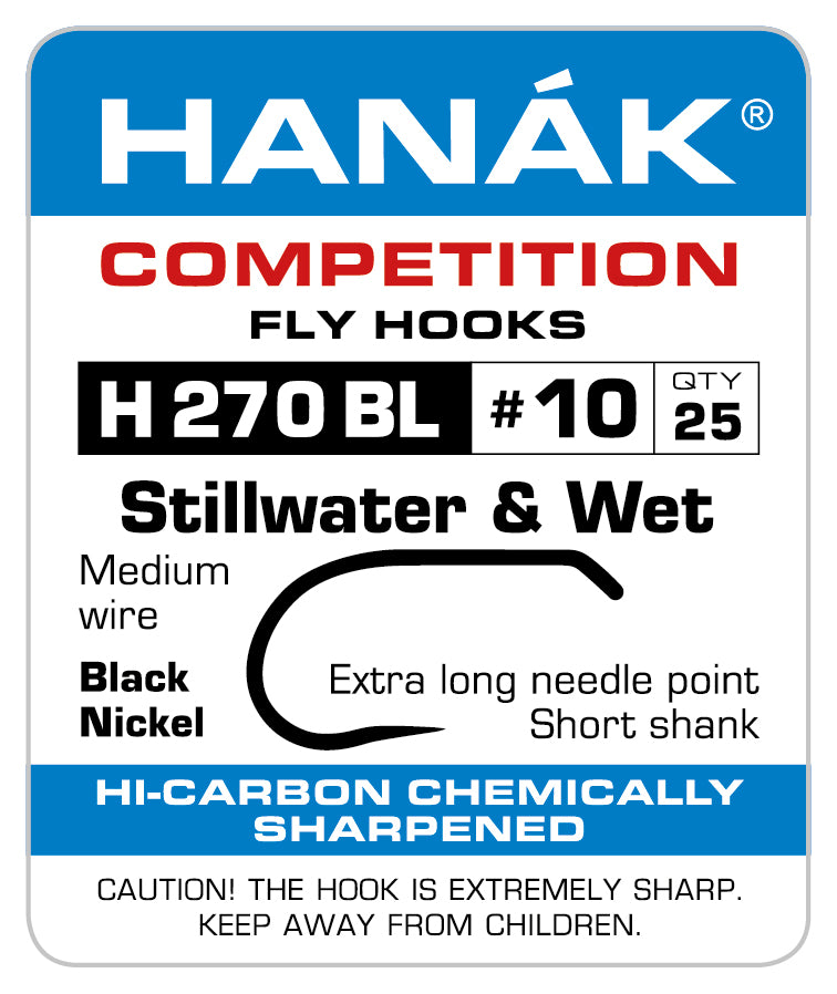 HANAK WET BARBLESS HOOKS