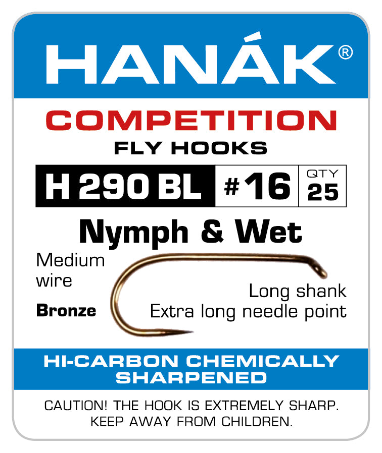 HANAK WET BARBLESS HOOKS