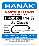 HANAK JIG BARBLESS FLY HOOKS