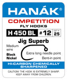 HANAK JIG BARBLESS FLY HOOKS