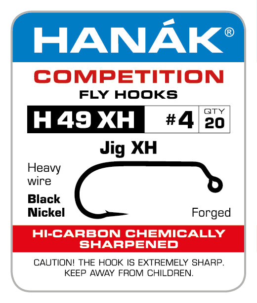 HANAK JIG BARBED HOOKS