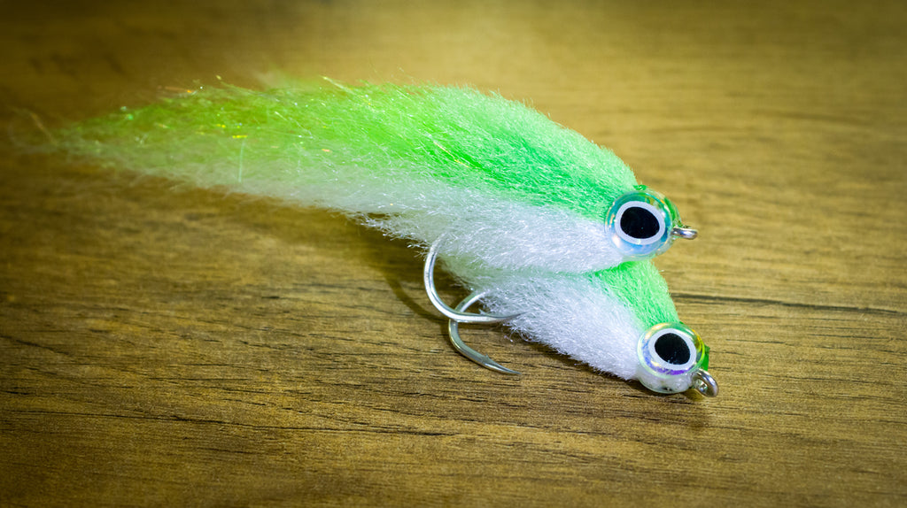 CUSTOM TIE BAITFISH BRUSH FLY