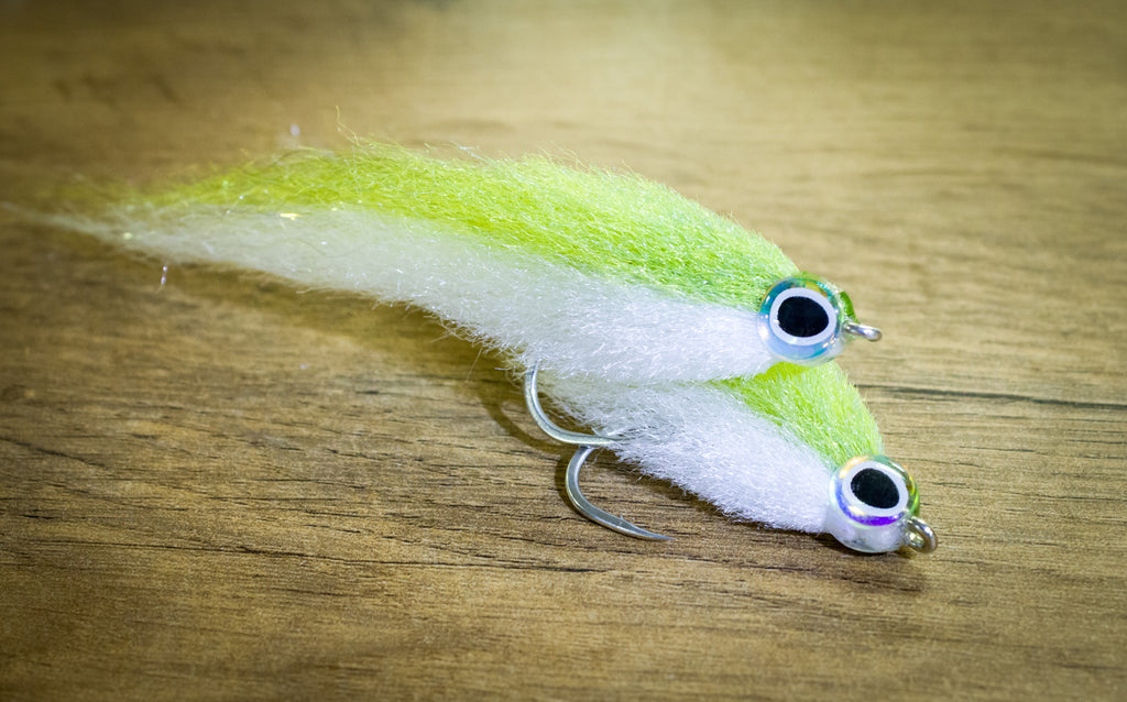 CUSTOM TIE BAITFISH BRUSH FLY
