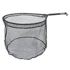 McLEAN LONG HANDLE WEIGH NET - RUBBER MESH