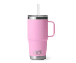 YETI RAMBLER 25oz MUG  WITH STRAW LID