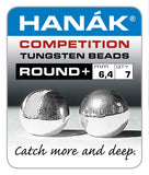 HANAK SLOTTED TUNGSTEN BEADS - LARGE SIZES