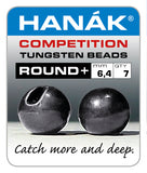HANAK SLOTTED TUNGSTEN BEADS - LARGE SIZES