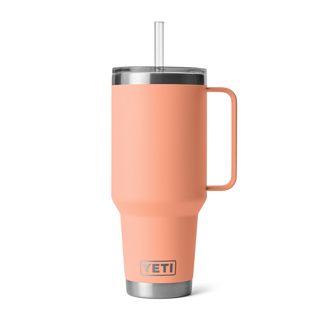 YETI RAMBLER 42oz STRAW MUG  with STRAW LID