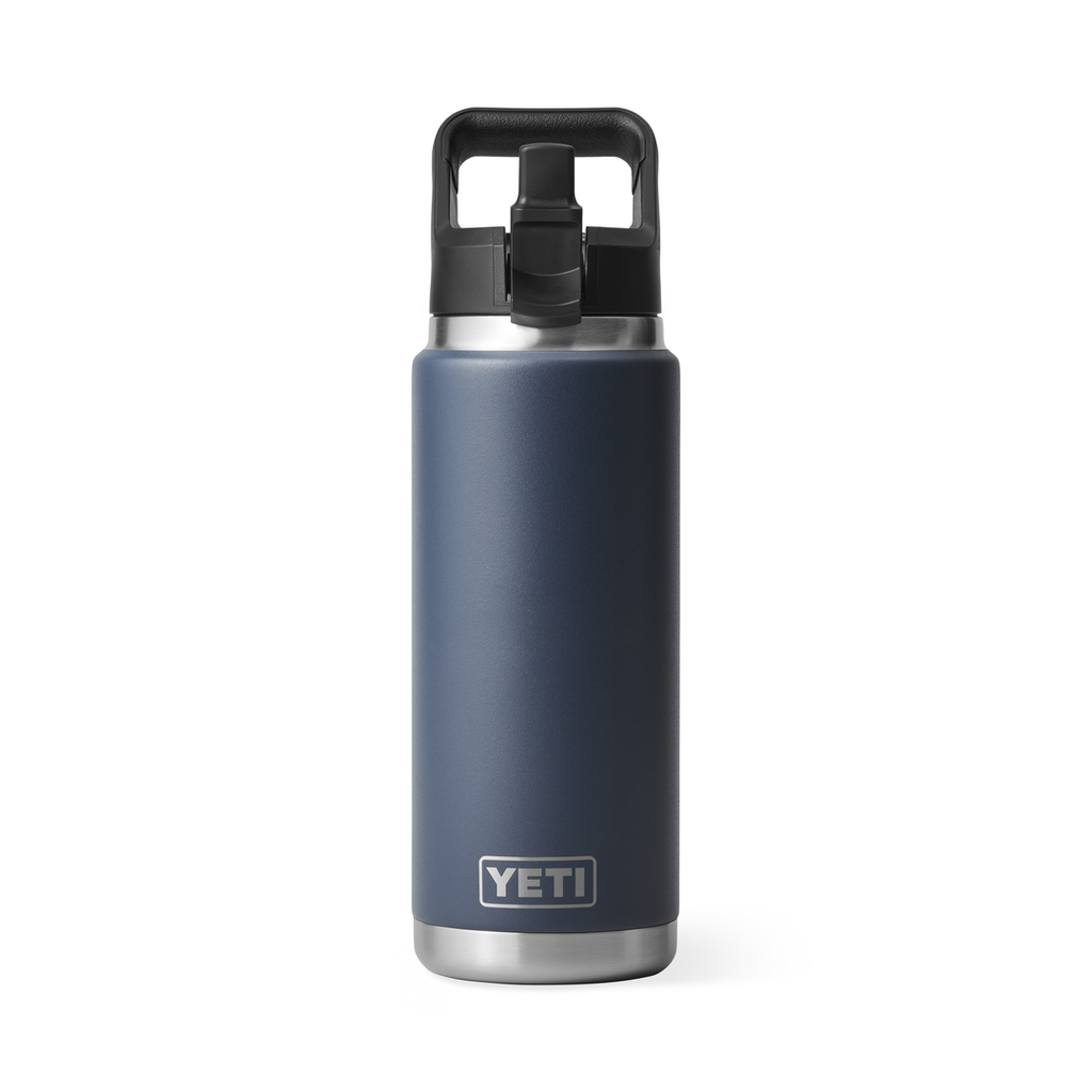 YETI RAMBLER 26oz BOTTLE with STRAW CAP