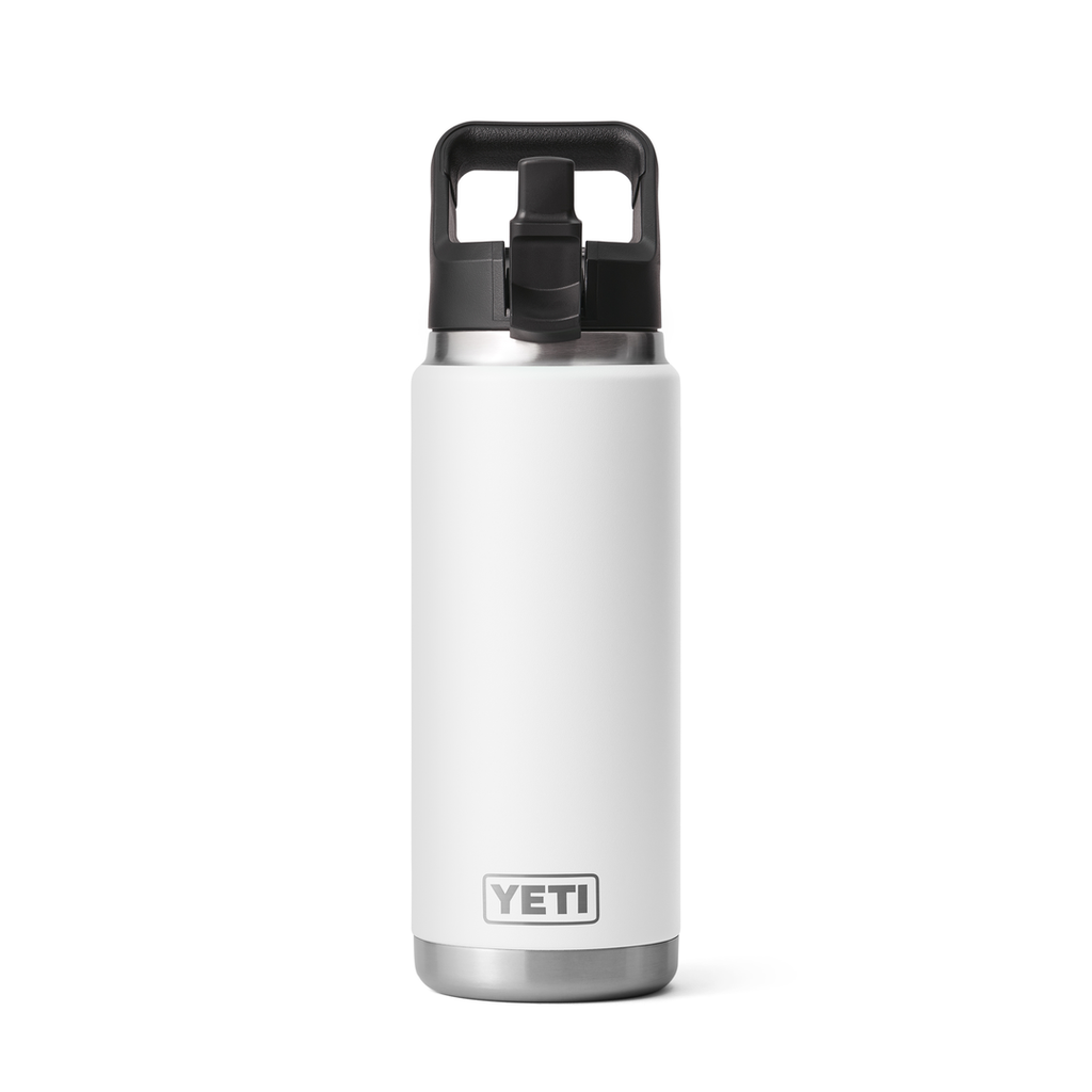 YETI RAMBLER 26oz BOTTLE with STRAW CAP