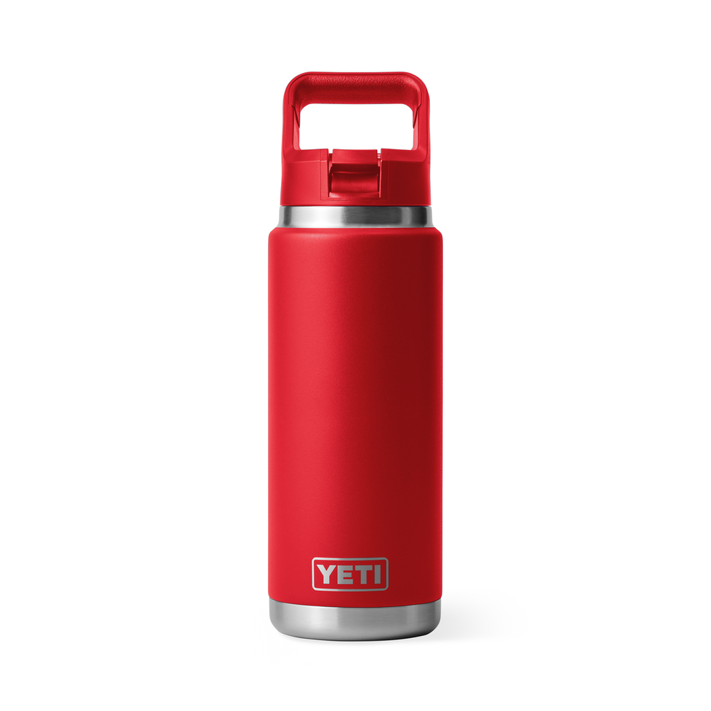 YETI RAMBLER 26oz BOTTLE with COLOUR STRAW CAP