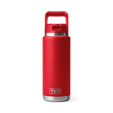 YETI RAMBLER 26oz BOTTLE with COLOUR STRAW CAP
