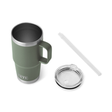 YETI RAMBLER 25oz MUG  WITH STRAW LID