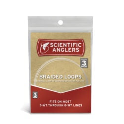 SCIENTIFIC ANGLERS BRAIDED LOOP 3 PACK