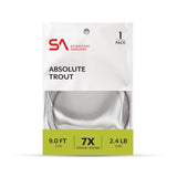 SCIENTIFIC ANGLERS ABSOLUTE TROUT LEADER - 1PK