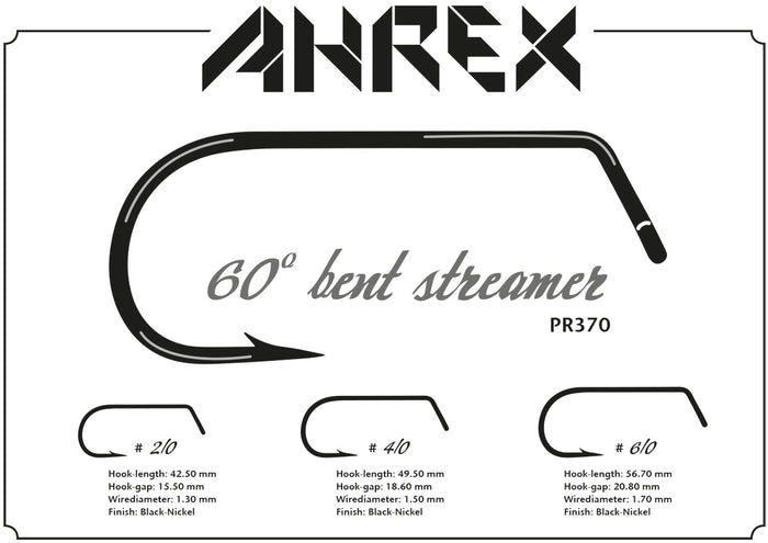 AHREX PR370 – 60 DEGREE BENT STREAMER
