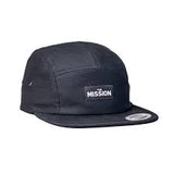 THE MISSION 5-PANEL JOCKEY CAP – BLACK