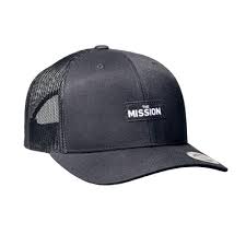THE MISSION RETRO TRUCKER CAP – BLACK