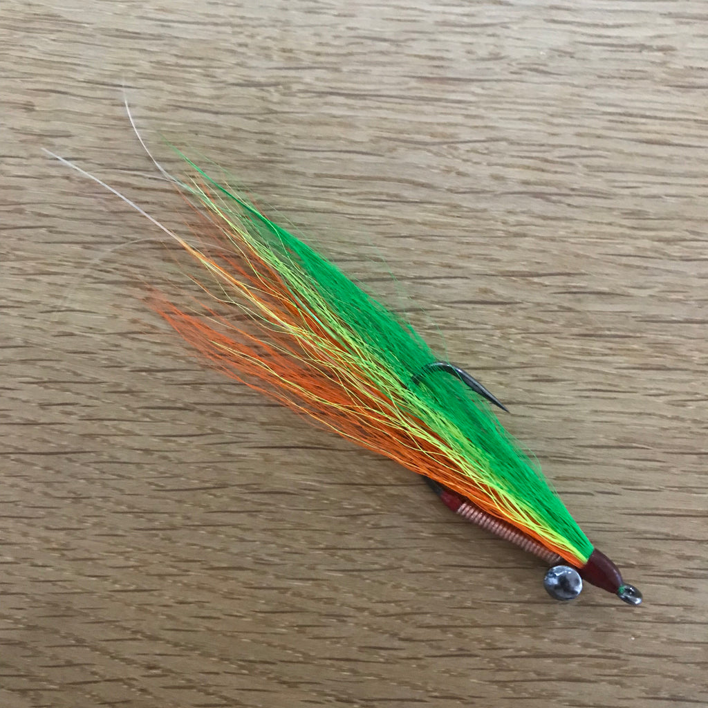 CUSTOM TIE TIGER BUCKTAIL CLOUSER