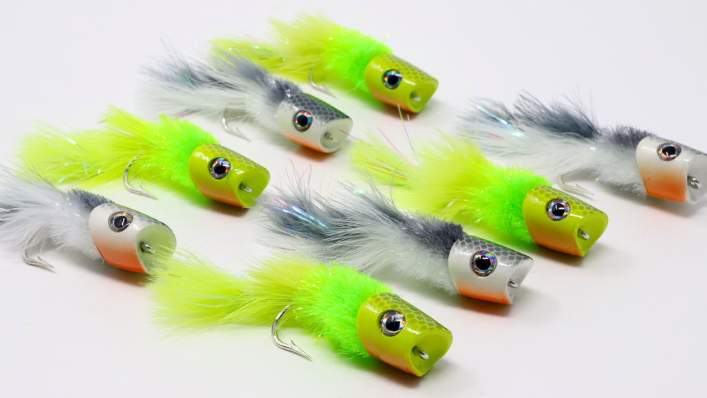FLYMEN SURFACE SEDUCER HOWITZER BAITFISH POPPER HEADS