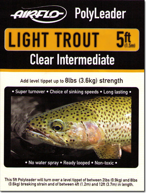 AIRFLO TROUT POLYLEADER 5FT