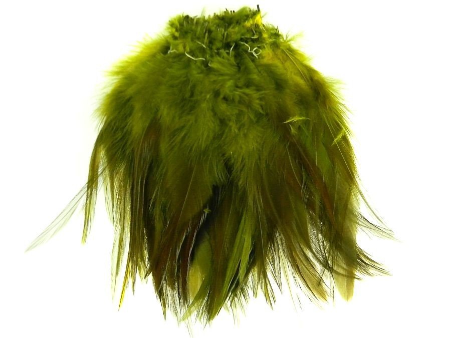 WAPSI STRUNG ROOSTER SADDLE HACKLE NATURAL LONG