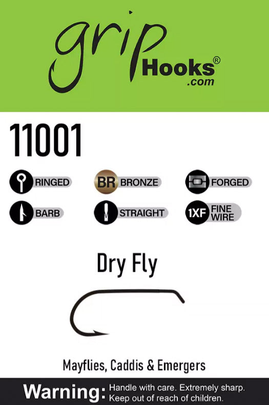 GRIP STANDARD FLY HOOKS
