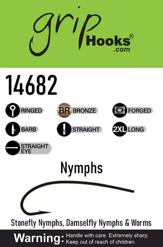 GRIP STANDARD FLY HOOKS