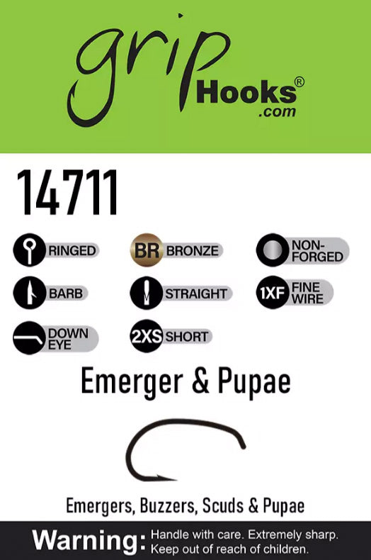 GRIP STANDARD FLY HOOKS