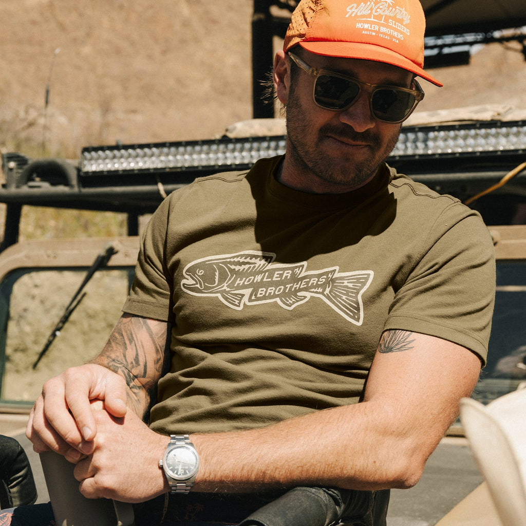 HOWLER BROTHERS TROUT BOLT T-SHIRT