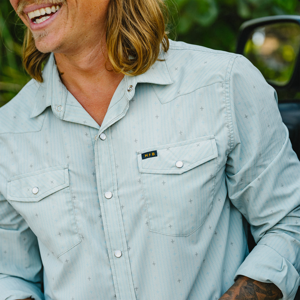 HOWLER BROTHERS H Bar B TECH LONGSLEEVE SHIRT