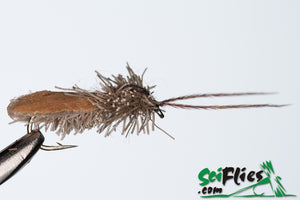 SCI FLIES CINNAMON CADDIS - 3 PACK