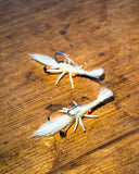 CUSTOM TIE JAMES CHRISTMAS SAND PRAWN