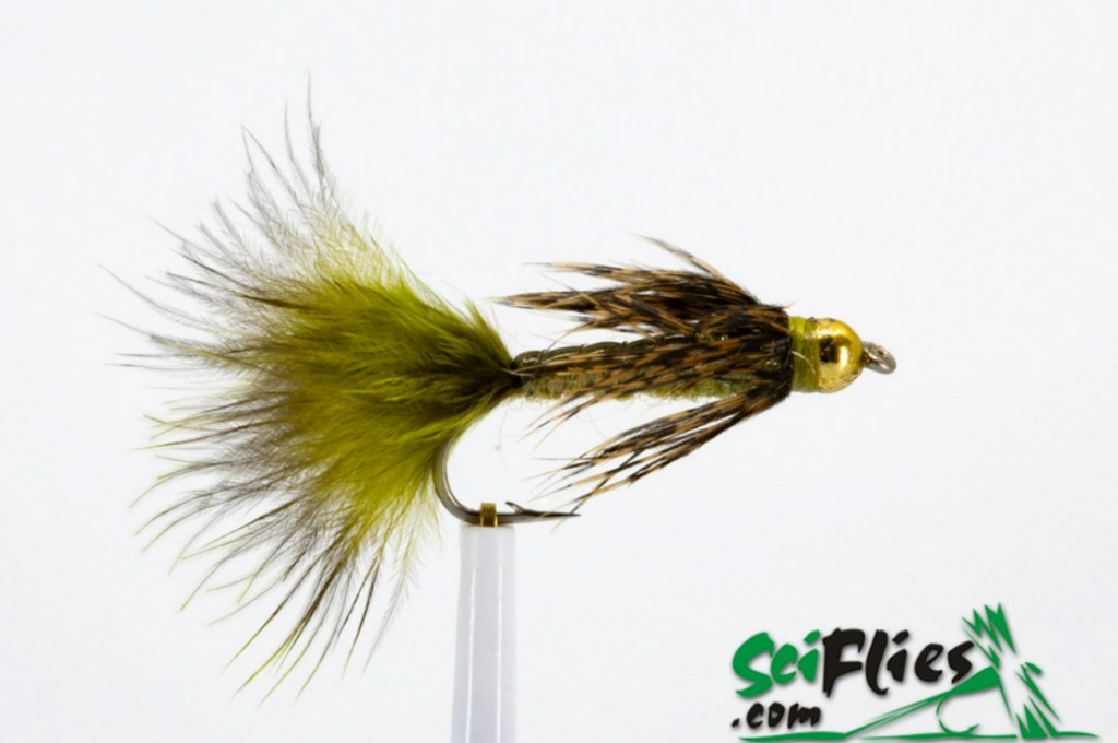 SCI FLIES DEEP WATER DAMSEL - 3 PACK