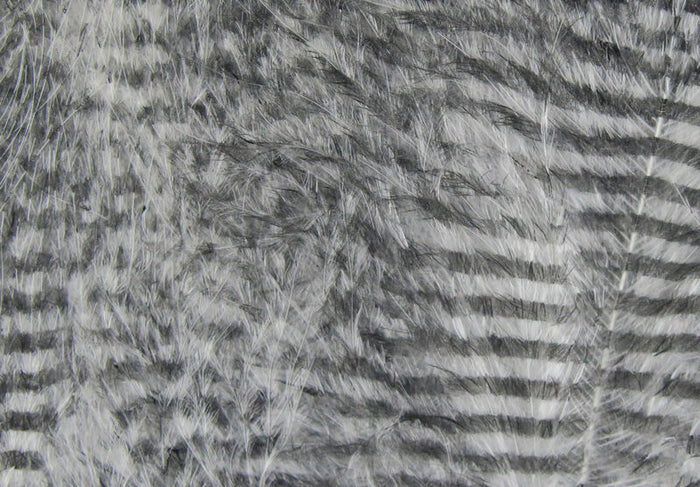 HARELINE FINE BLACK BARRED MARABOU
