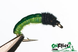 SCI FLIES GREEN ROCKWORM - 3 PACK