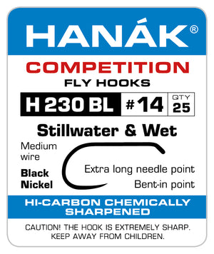 HANAK WET BARBLESS HOOKS