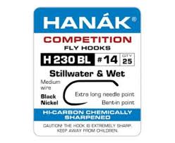 HANAK WET BARBLESS HOOKS