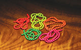 HARELINE FLUORESCENT BEAD CHAIN EYES