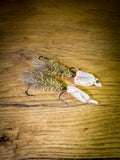 CUSTOM TIE LIVELY GRUNTER PRAWN FLY
