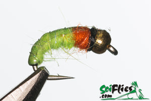 SCI FLIES ORANGE RIVER CADDIS  - 3 PACK