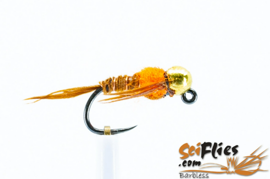 SCI FLIES PHEASANT TAIL NYMPH FLY - 3 PACK