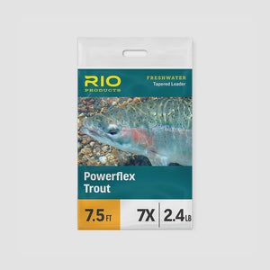 RIO POWERFLEX TROUT TAPERED LEADER