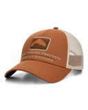 SIMMS TROUT ICON TRUCKER CAP